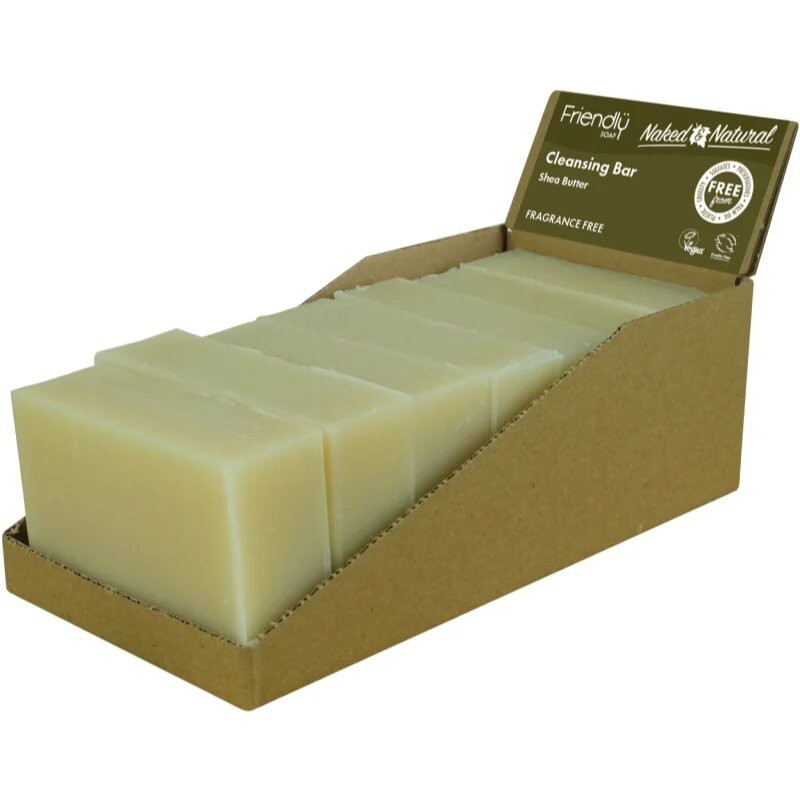 Friendly Soap Cleansing Bar Shea Butter натурален сапун за лице 7x95 гр.
