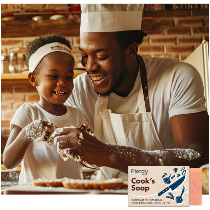 Friendly Soap Cook's Soap естествен твърд сапун за ръце 95 гр.