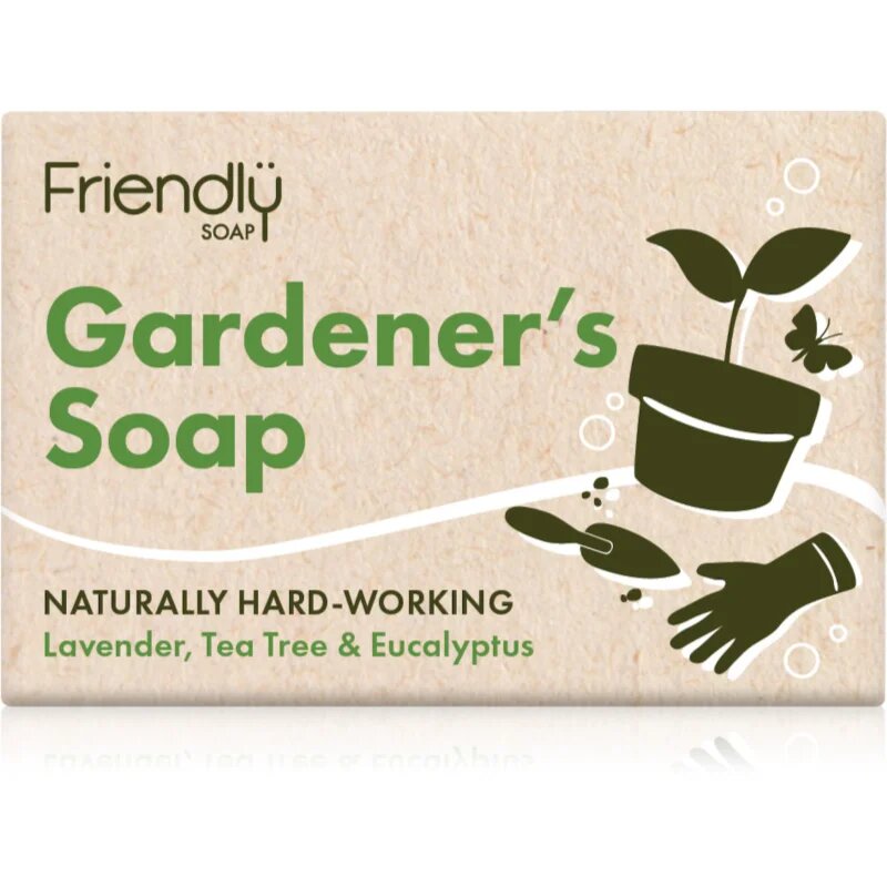 Friendly Soap естествен твърд сапун за градинари 95 гр.