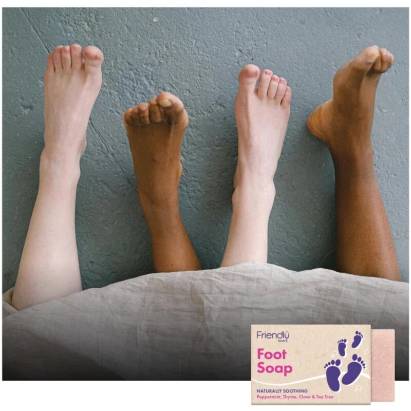 Friendly Soap Foot Soap естествен твърд сапун за крака 95 гр.