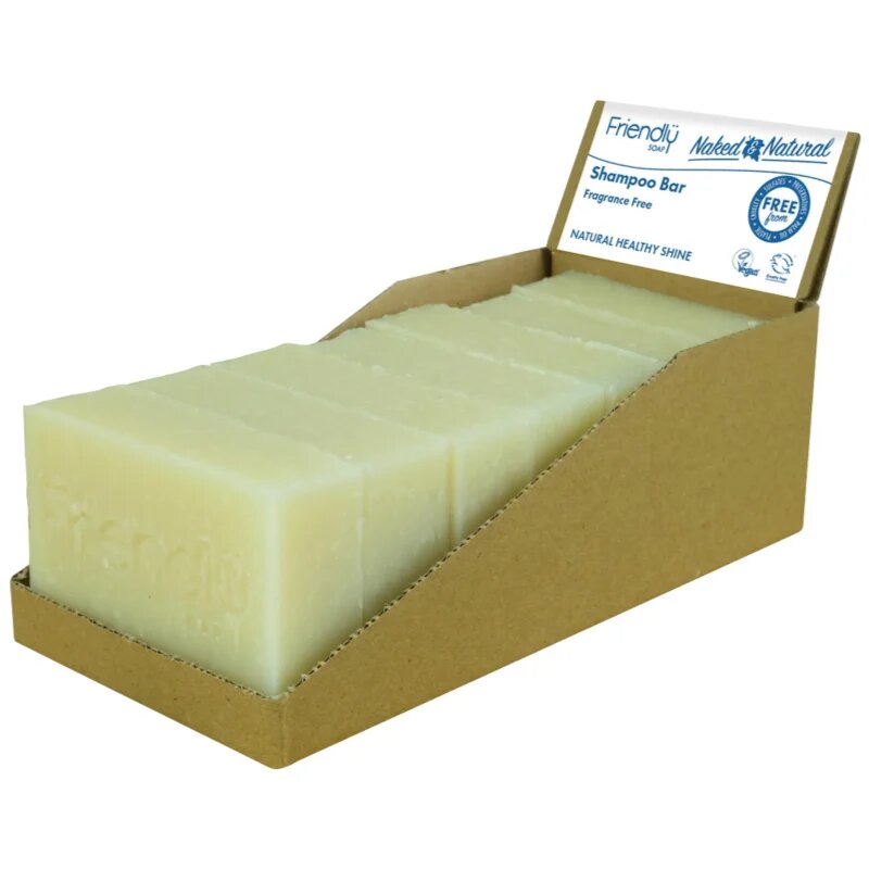 Friendly Soap Natural Shampoo Bar Fragrance Free натурален сапун За коса без парфюм 7x95 гр.