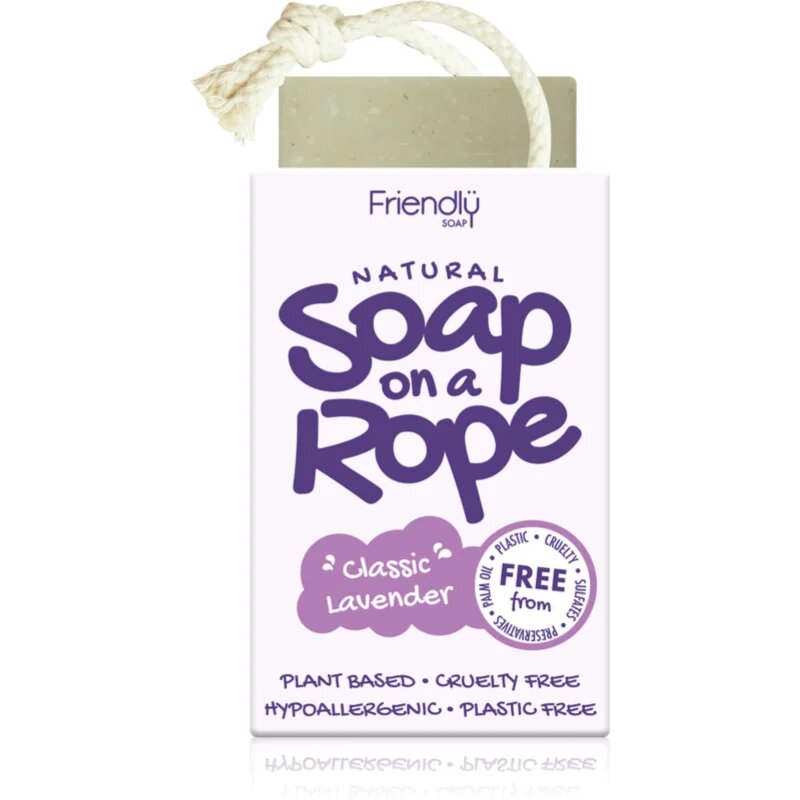 Friendly Soap Soap on a Rope Lavender натурален сапун на шнурче 95 гр.