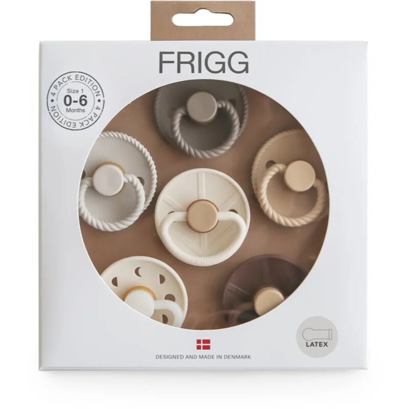 FRIGG 6 Pack Edition Size 1:0-6 months биберон Earthy Wonder