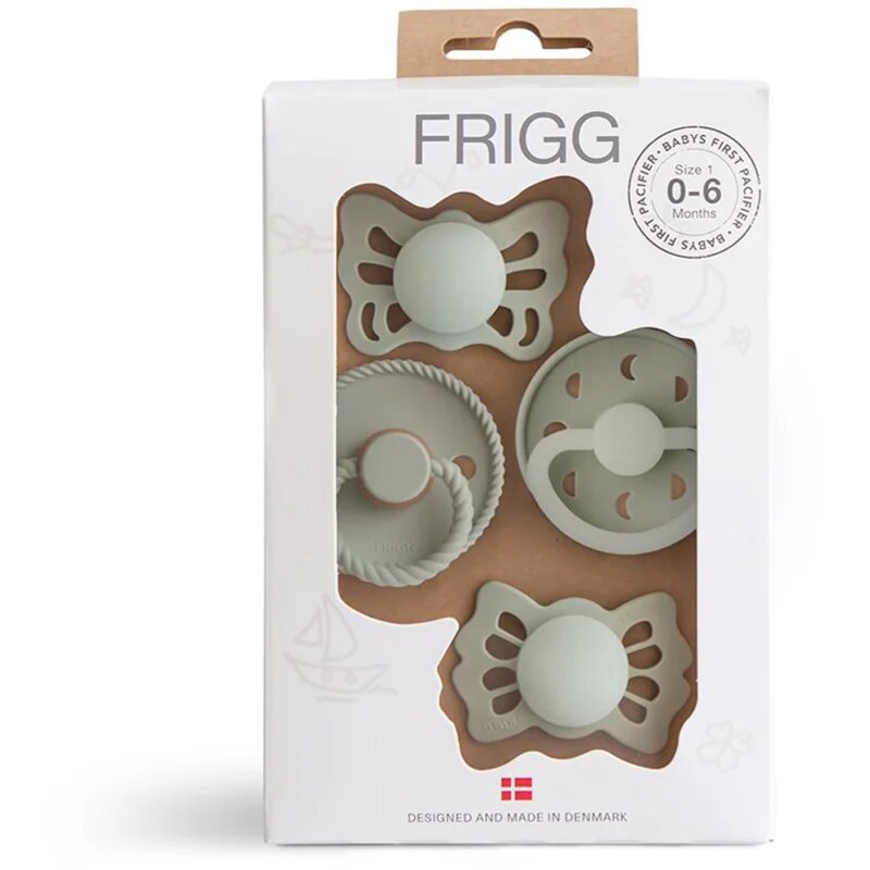 FRIGG Baby's First Pacifier​ Moonlight Sailing биберон Sage