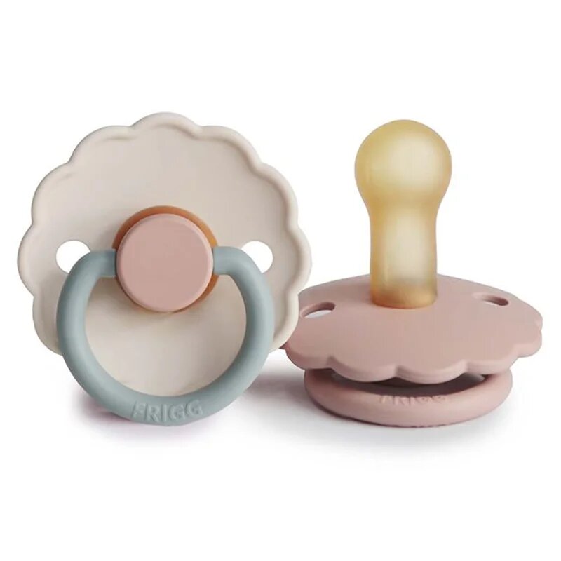 FRIGG Daisy Size 2:6-18 months биберон Blush/Cotton candy 2 бр.