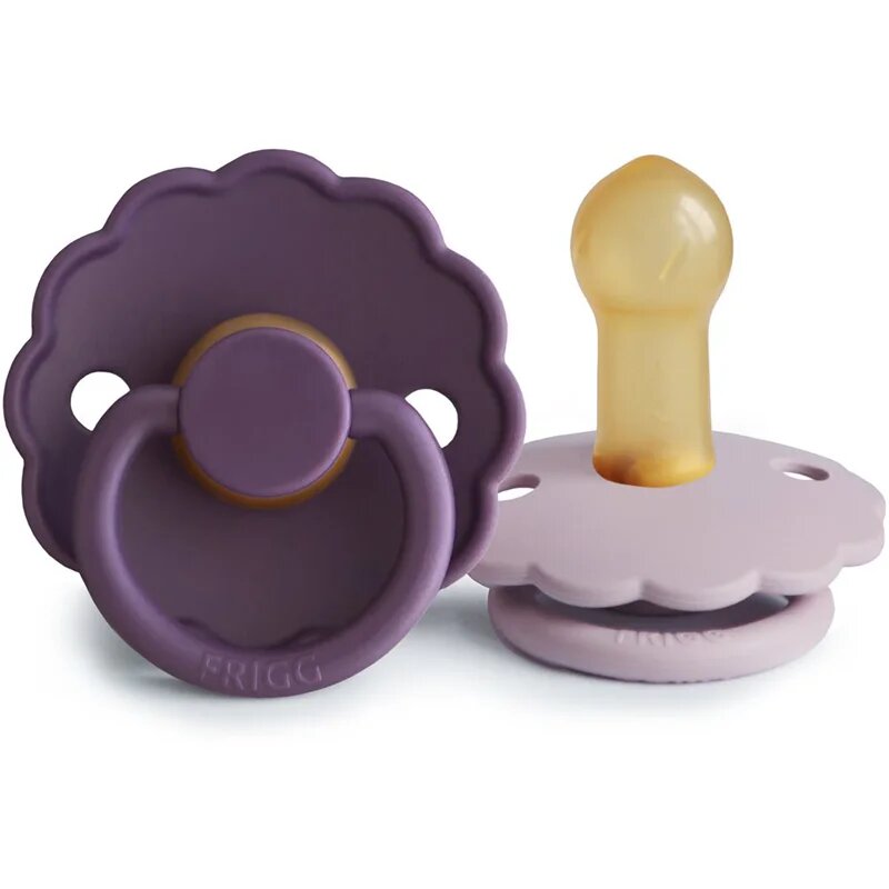 FRIGG Daisy Size 2:6-18 months биберон Violet Dream/Soft Lilac 2 бр.