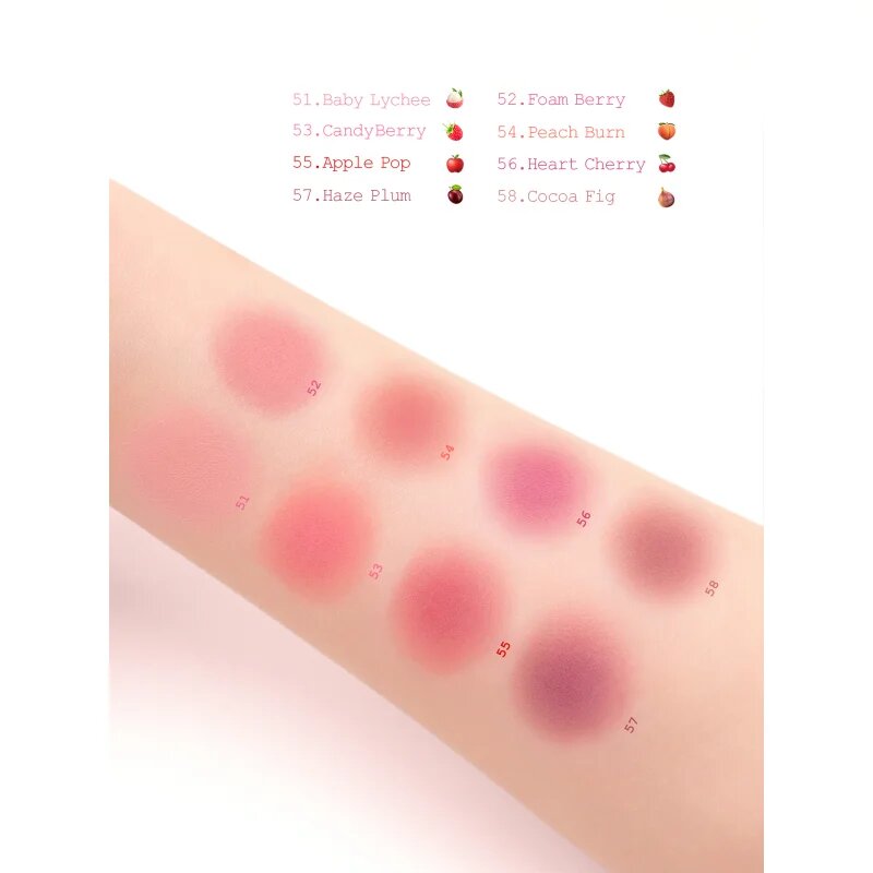 Frudia Blurry Butter Jam мултифункционален балсам за устни и скули цвят 57 Haze Plum 4.5 гр.