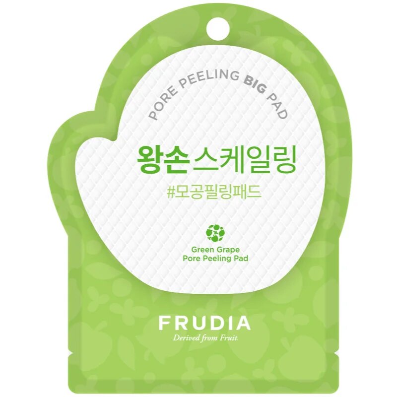 Frudia Green Grape ексфолиращи тампони за лице против мазна кожа и разширени пори 70 бр.