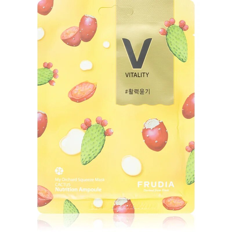 Frudia My Orchard Cactus платнена маска с ревитализиращ ефект 20 мл.