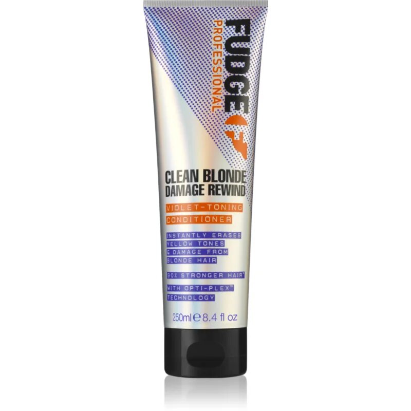 Fudge Clean Blonde Damage Rewind тониращ балсам за руса коса 250 мл.