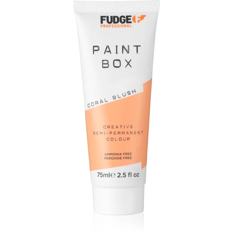 Fudge Paintbox полуперманентна боя за коса За коса цвят Coral Blush 75 мл.