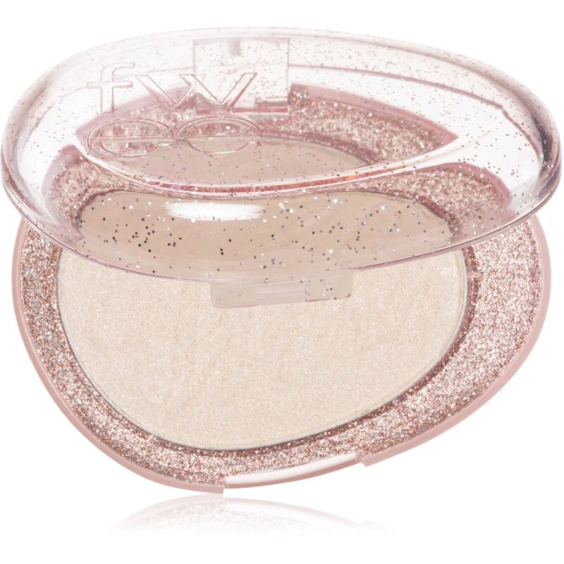 fwee Glitz Stone Highlighter озаряващ продукт за скули и околоочната зона цвят 09 Love Quartz 4.6 гр.