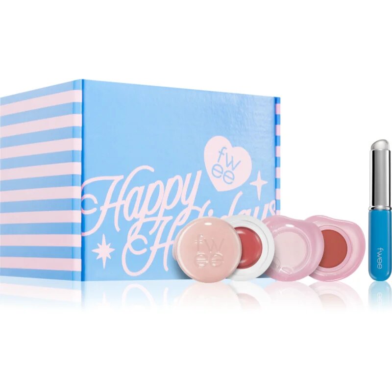 fwee Lip&Cheek Set подаръчен комплект за устни и скули