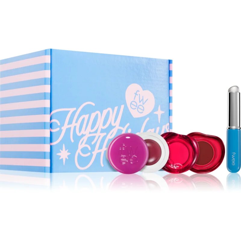 fwee Lip&Cheek Set подаръчен комплект за устни и скули 1 бр.