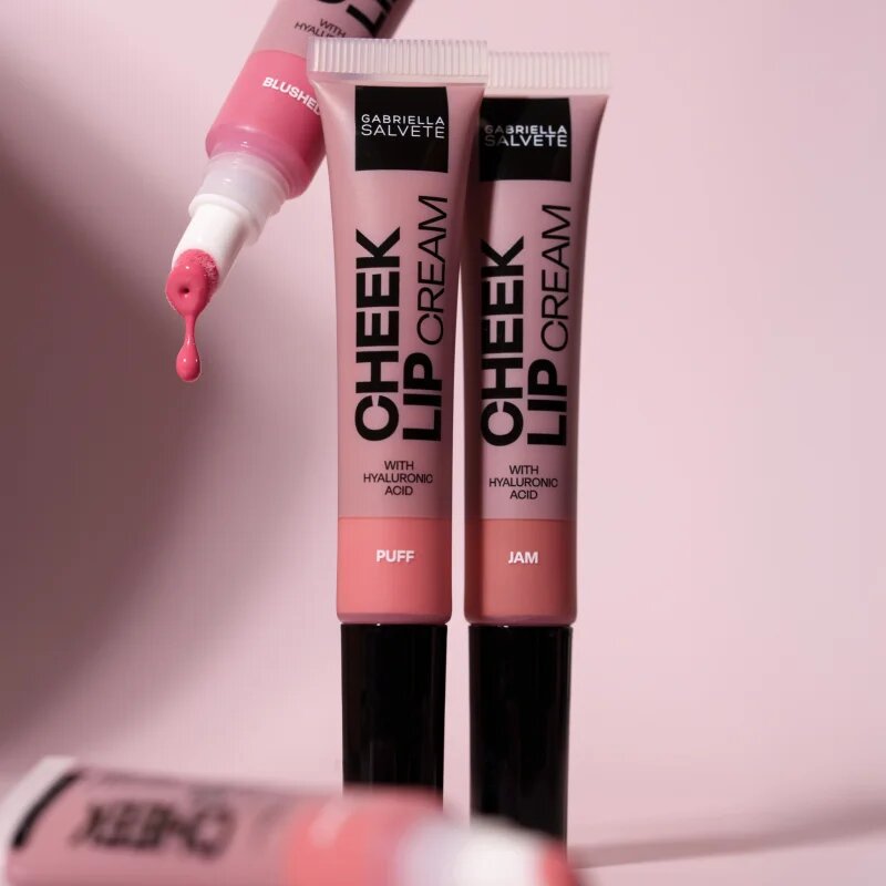 Gabriella Salvete Cheeks & Lips Cream мултифункционален грим за устни и скули цвят 03 Jam 10 мл.
