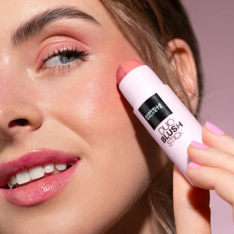 Gabriella Salvete Duo Blush кремообразен руж 2 в 1 цвят 7.6 гр.