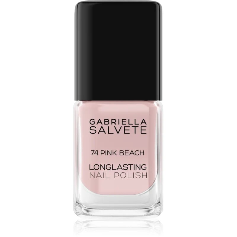 Gabriella Salvete Longlasting Enamel дълготраен лак за нокти със силен гланц цвят 74 Pink Beach 11 мл.