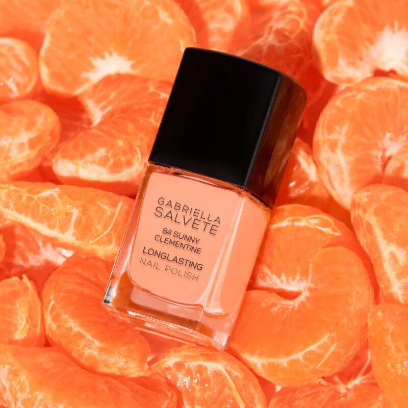 Gabriella Salvete Longlasting Enamel дълготраен лак за нокти със силен гланц цвят 84 Sunny Clementine 11 мл.