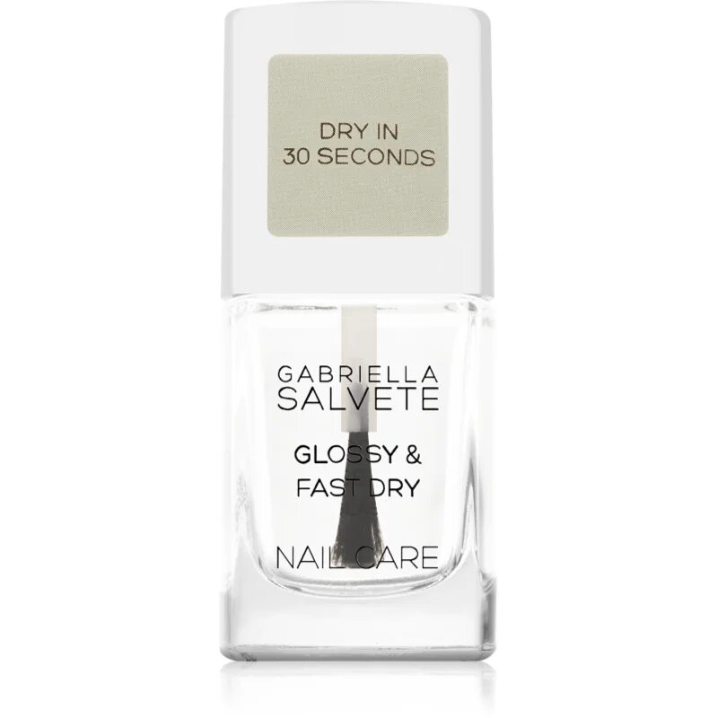 Gabriella Salvete Nail Care Glossy & Fast Dry бързосъхнещ топ лак за нокти 11 мл.