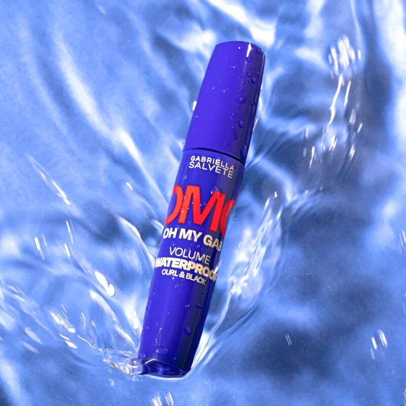 Gabriella Salvete Oh My Gab! OMG Waterproof водоустойчива спирала за удължаване извиване на миглите и придаване на обем цвят 14 мл.