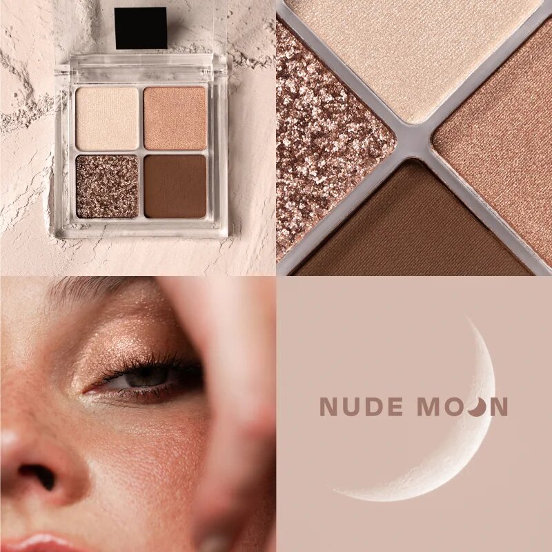 Gabriella Salvete Over The Moon палитра сенки за очи Nude Moon 4 гр.