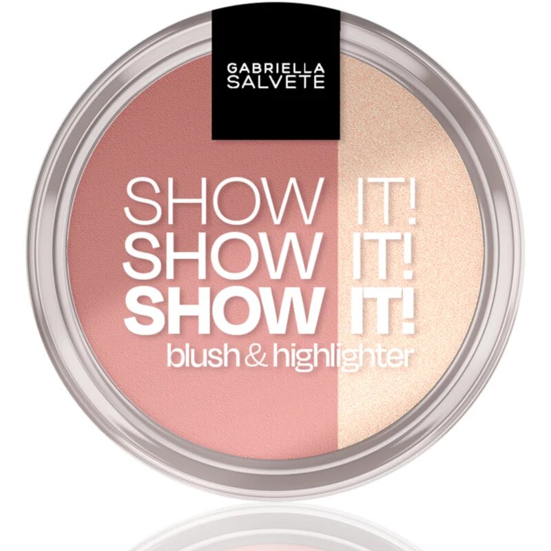 Gabriella Salvete Show It! озаряващ руж цвят 02 9 гр.