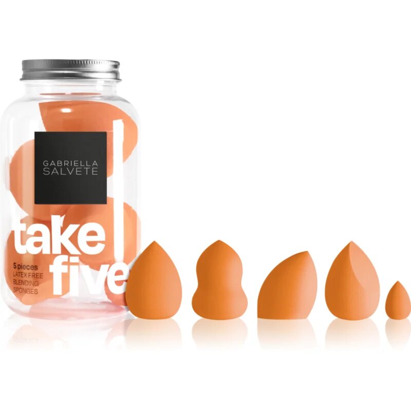 Gabriella Salvete Tools Take Five комплект апликатори за лице цвят Orange 5 бр.