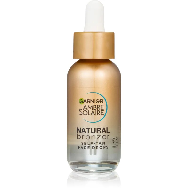 Garnier Ambre Solaire Natural Bronzer автобронзантни капки за лице 30 мл.
