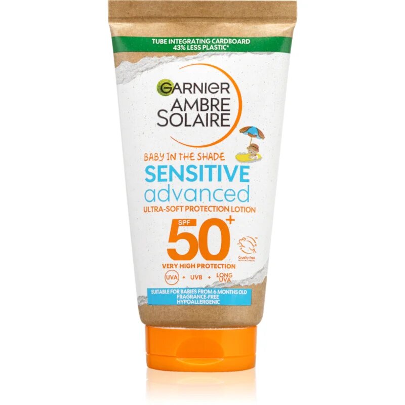 Garnier Ambre Solaire Sensitive Advanced детски защитен крем SPF 50+ 50 мл.