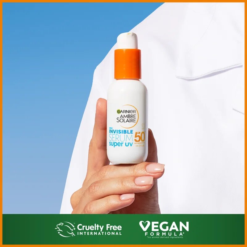 Garnier Ambre Solaire Super UV лек серум с висока UV защита SPF 50+ 30 мл.