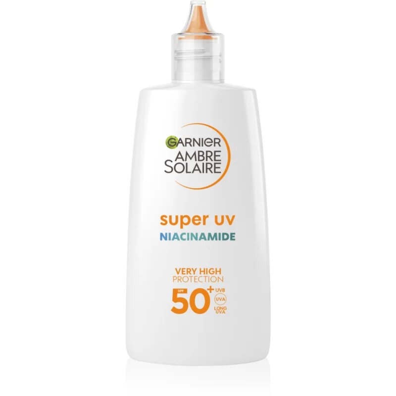 Garnier Ambre Solaire Super UV Niacinamide лек защитен флуид против несъвършенства на кожата SPF 50+ 40 мл.