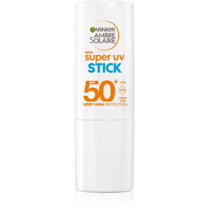 Garnier Ambre Solaire Super UV Stick защитен хидратиращ стик с масло от шеа 9 гр.