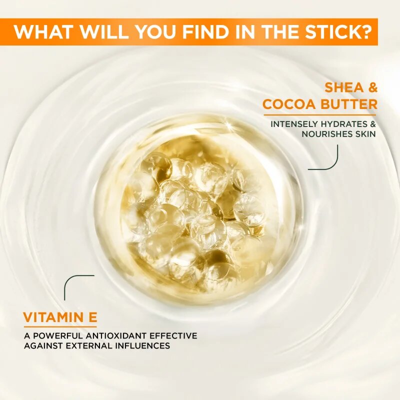 Garnier Ambre Solaire Super UV Stick защитен хидратиращ стик с масло от шеа 9 гр.