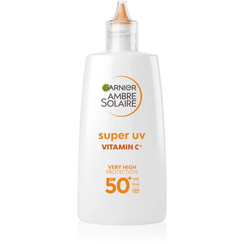 Garnier Ambre Solaire Super UV Vitamin C лек защитен флуид Против тъмни петна SPF 50+ 40 мл.