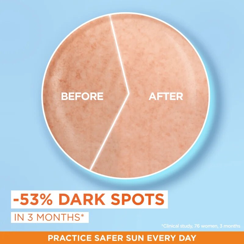 Garnier Ambre Solaire Super UV Vitamin C лек защитен флуид Против тъмни петна SPF 50+ 40 мл.