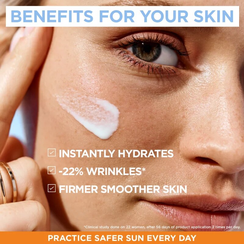Garnier Ambre Solaire Super UV защитен крем за лице против бръчки SPF 50 50 мл.
