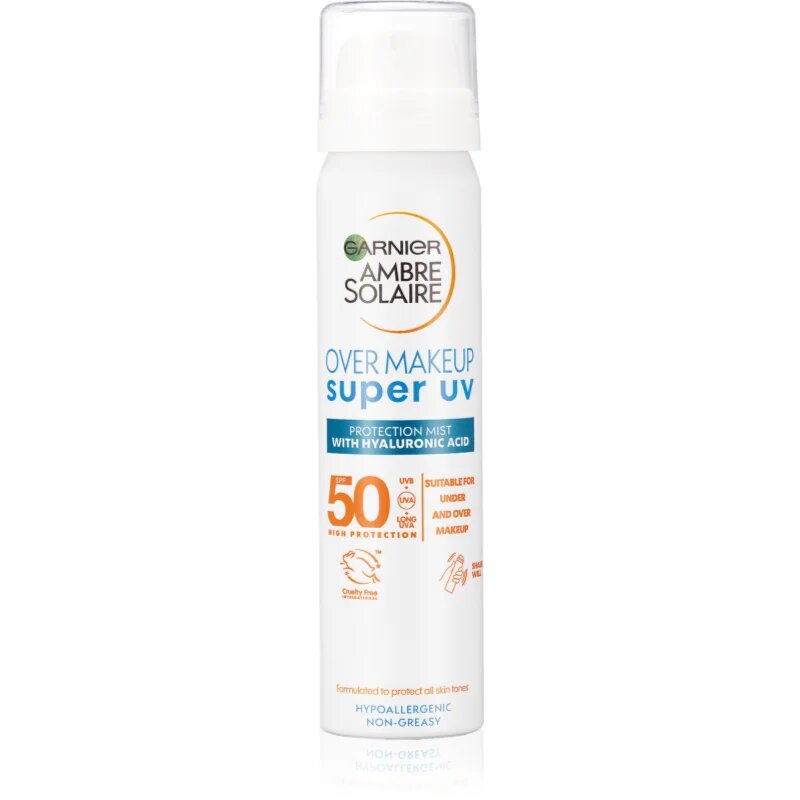 Garnier Ambre Solaire Super UV защитен спрей SPF 50 75 мл.