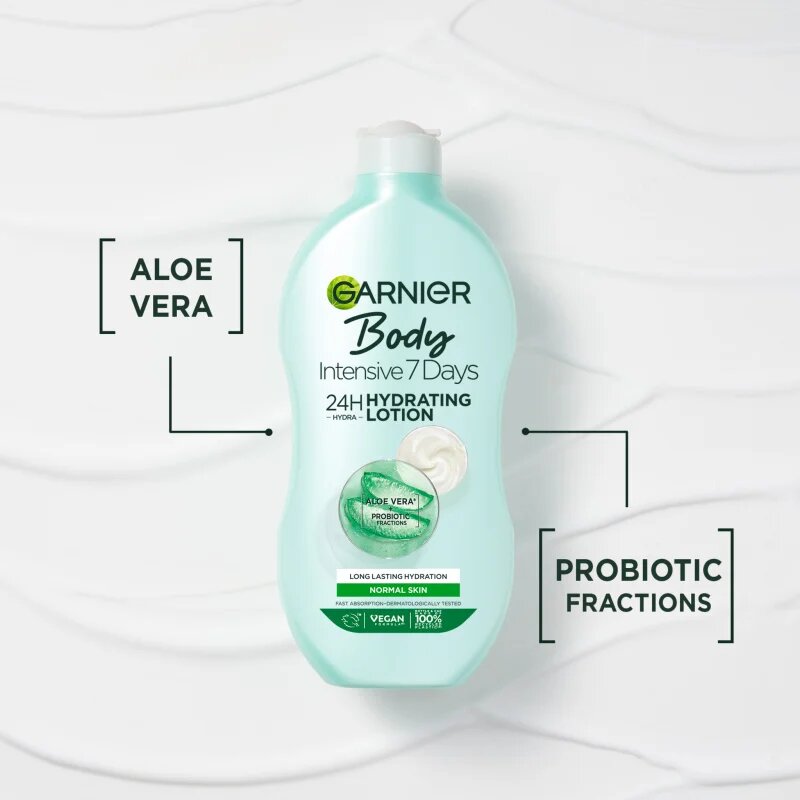 Garnier Body Intensive 7 Days хидратиращо мляко за тяло с алое вера 400 мл.