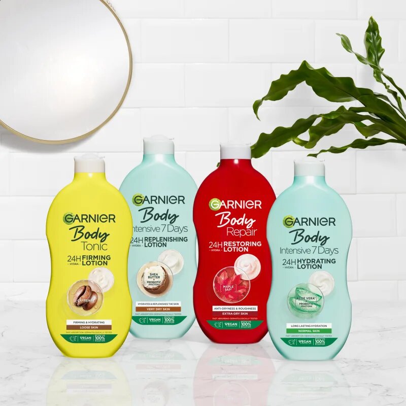Garnier Body Intensive 7 Days хидратиращо мляко за тяло с алое вера 400 мл.