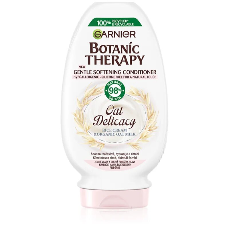 Garnier Botanic Therapy Oat Delicacy успокояващ балсам За коса 200 мл.