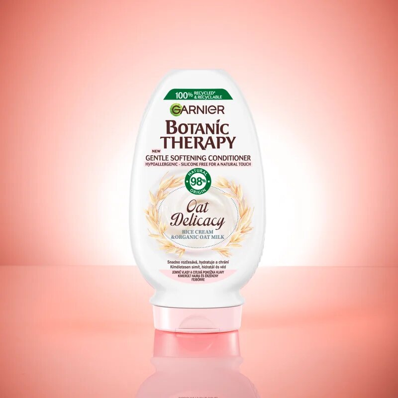 Garnier Botanic Therapy Oat Delicacy успокояващ балсам За коса 200 мл.