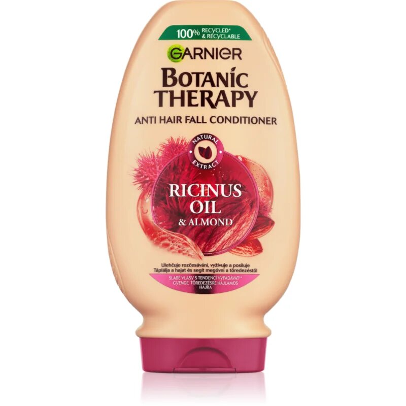 Garnier Botanic Therapy Ricinus Oil подсливащ балсам за слаба склонна към оредяване коса 200 мл.