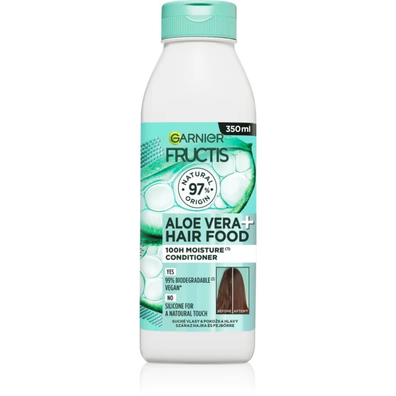 Garnier Fructis Aloe Vera Hair Food хидратиращ балсам за нормална към суха коса 350 мл.