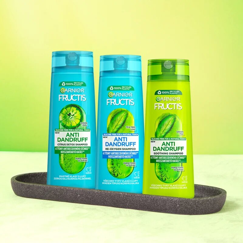 Garnier Fructis Antidandruff шампоан против пърхот за всички видове коса 250 мл.