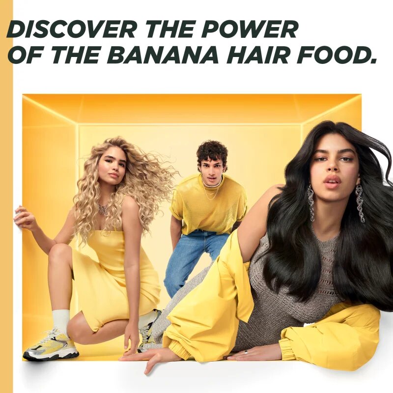 Garnier Fructis Banana Hair Food подхранващ балсам за суха коса 350 мл.