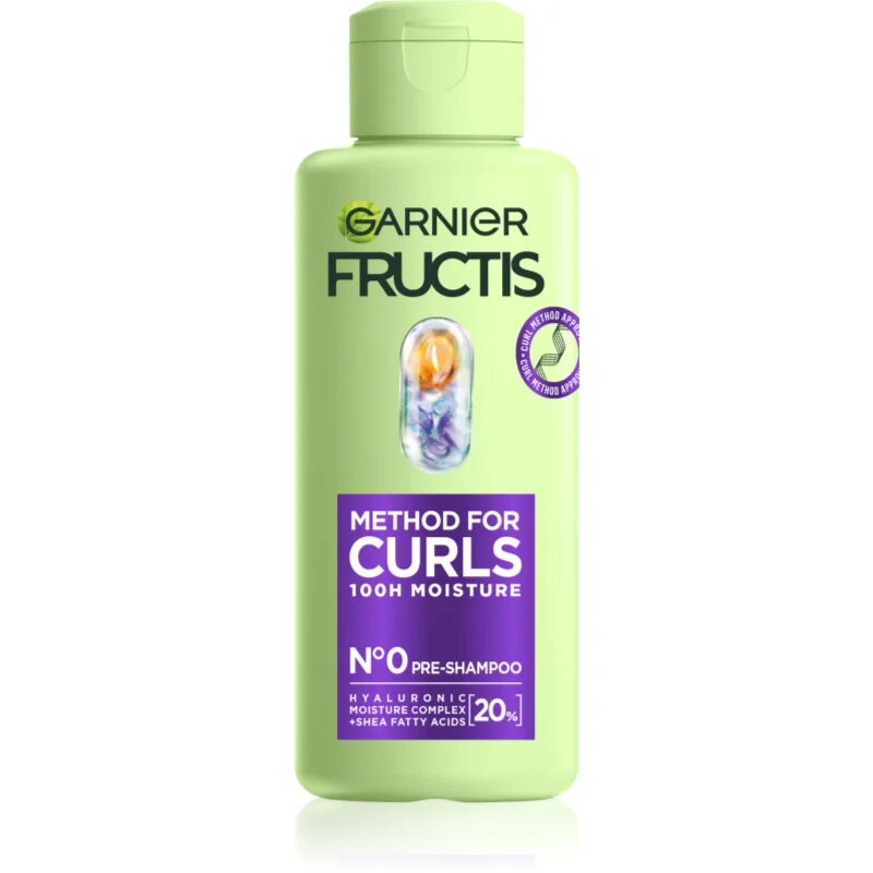 Garnier Fructis Curls Method грижа за използване преди нанасянето на шампоан за чуплива и къдрава коса 200 мл.