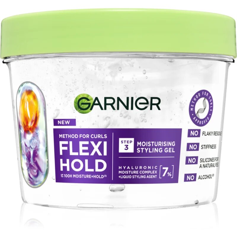 Garnier Fructis Curls Method стилизиращ гел за чуплива и къдрава коса 370 мл.