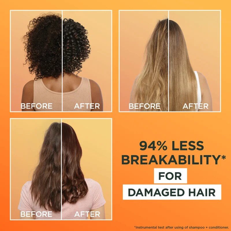 Garnier Fructis Papaya Hair Food възстановяваща маска за увредена коса 400 мл.