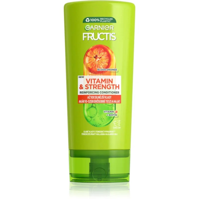 Garnier Fructis Vitamin & Strength балсам за укрепване на косата 200 мл.