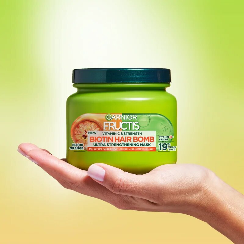 Garnier Fructis Vitamin & Strength дълбоко подсилваща маска за коса 320 мл.